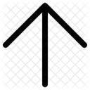 Ui Interface Seta Para Cima Ícone