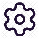 Setting Configuration Cogwheel Icon