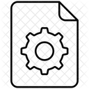Setting Gear Configuration Icon