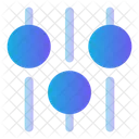 Setting  adjuster circle  Symbol