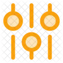 Setting  adjuster circle  Icon