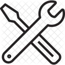 Settings Repair Wrench Icon