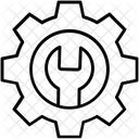 Settings Maintenance Spanner Icon