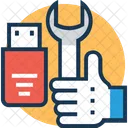 Setup Technical Spanner Icon