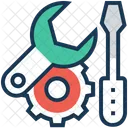 Setup Technical Screwdriver Icon