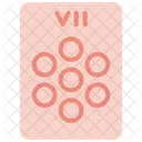 Seven Of Pentacles Patience Tarot アイコン