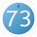 Seventy Three Coin Crystal Icon