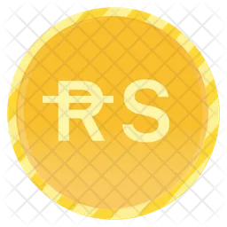 Seychelles Rupee Coin  Icon