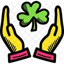 Shamrock Three Clover Icon