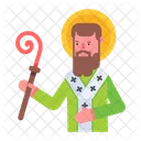 Saint Patrick Shamrock Saint Blessed Patrick Icon