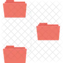 Share Folder Folder Transferring Folder Exchanging Icon