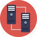 Shared Server Networking Icon