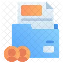 Sharing Folder Connect Symbol