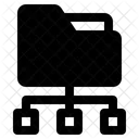Folder Sharing Network Icon