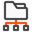 Folder Sharing Network Icon