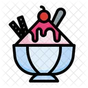 Shaved Ice Sweet Dessert Icon