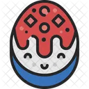 Shaved Ice Summer Syrup Icon