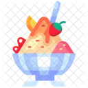 Shaved Ice Dessert Sweet Icon