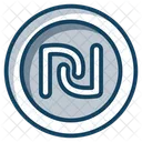 Shekel Coin Currency Icon