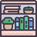 Shelf Book Shelf Book Library Icon