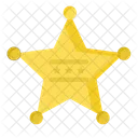 Sheriff Policia Insignia Icono