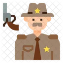 Sheriff Sheriff Oficial Icono