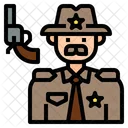 Sheriff Sheriff Oficial Icono