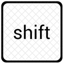 Keyboard Element Shift Icon