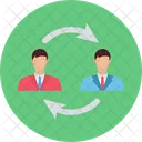 Shift Change Talking Communication Icon