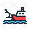 Ship Crash Collision Icon