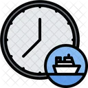 Ship Departure Time Cruise Departure Time Ship Icon