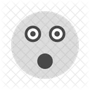 Shocked Emoji Face Icon