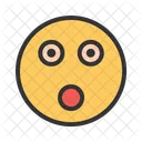 Shocked Emoji Face Icon