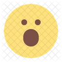 Shocked Amazed Emoji Icon