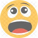 Surprised Anguished Face Icon