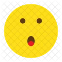 Shocked Surprised Emoji Icon