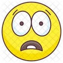 Shocked Emoji Shocked Expression Emotag Icon