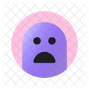 Shocked Face Emoji Emoticon Icon