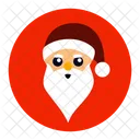 Shocking Santa Laughing Santa Christmas Icon