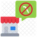 Shop Straw Ban  Icon