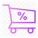 Shopping Discount Cart Icon