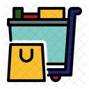 Buy Shopping Bag Cart Icon