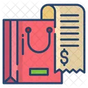 Kartboard Shopping Bag Icon