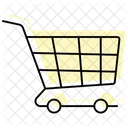 Shopping Cart Color Shadow Thinline Icon Icono