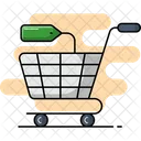 Shopping Cart Basket Trolley Icon