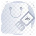 Shopping Discount  Icon