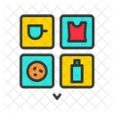 Shopping Items  Icon