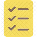 Shopping To Do List Icon