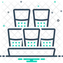 샷 유리 알코올 아이콘