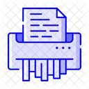 Shredder Paper Shredder Document Shredder Icon